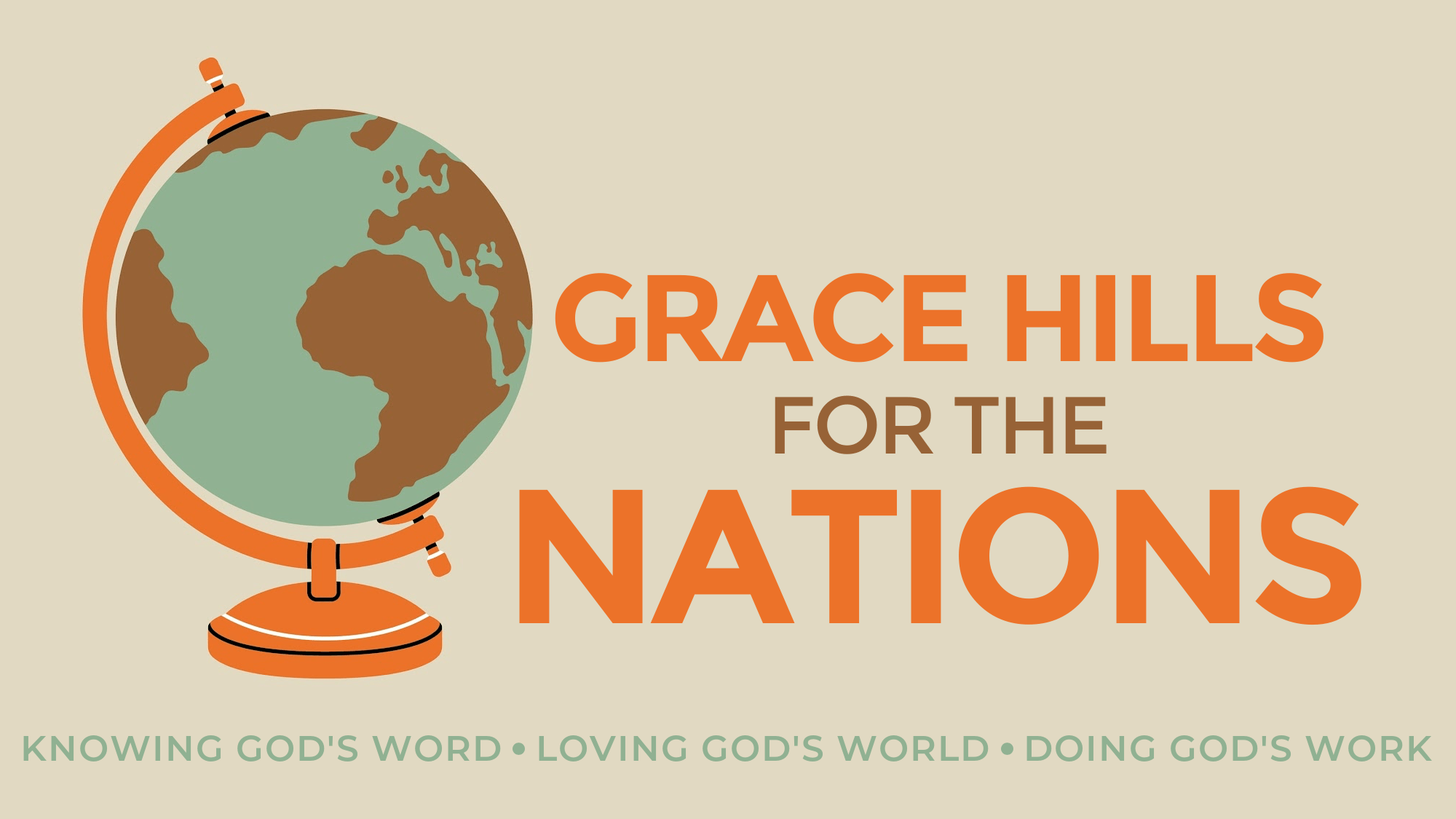 Table Group: Grace Hills for the Nations | Oct 27 & Nov 3