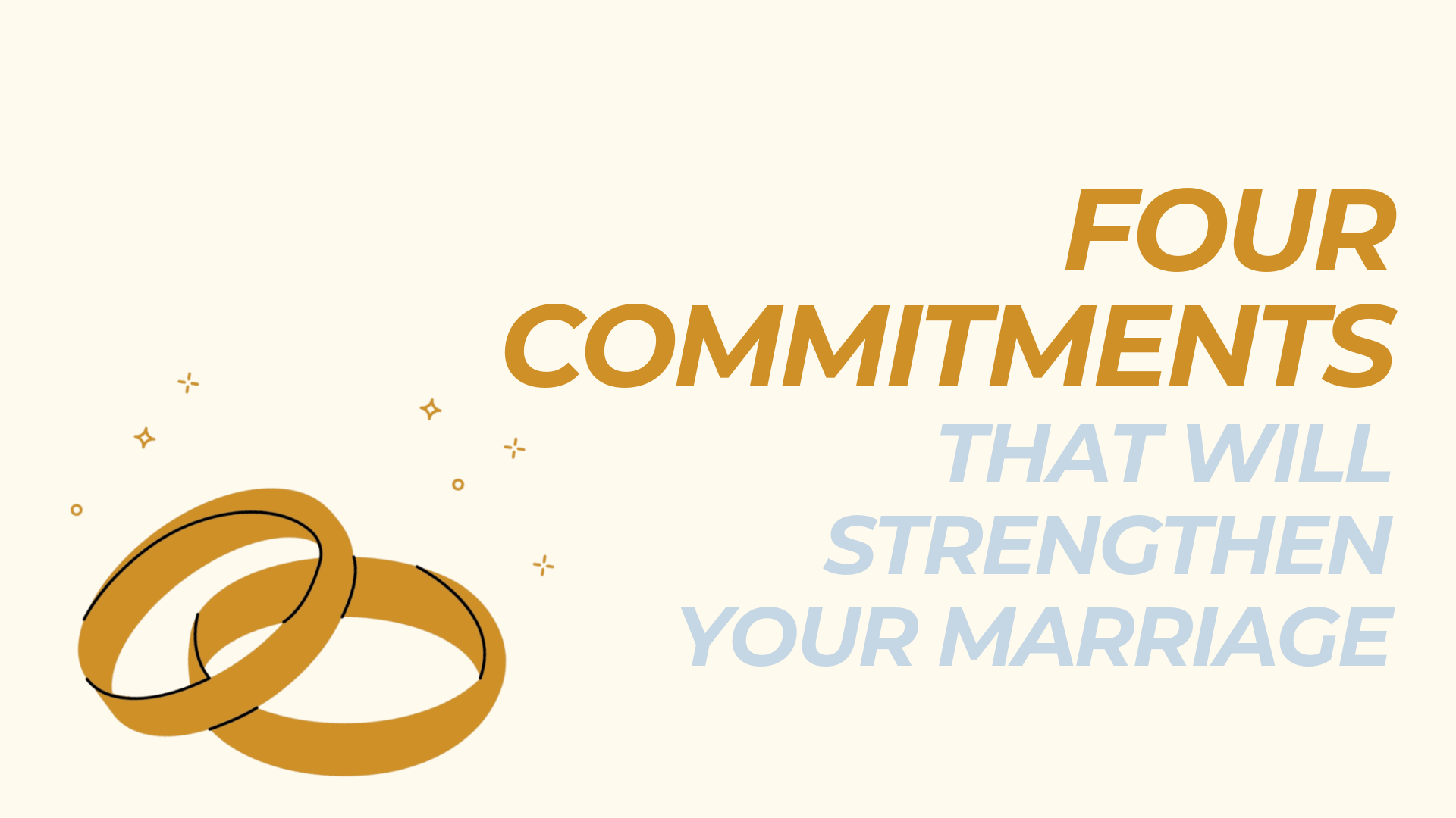 Table Group: Four Commitments That Will Strengthen Your Marriage | Dec 1 & 8